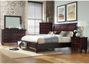 Image for Glenmore 6 Piece Espresso Queen Sorage Bed